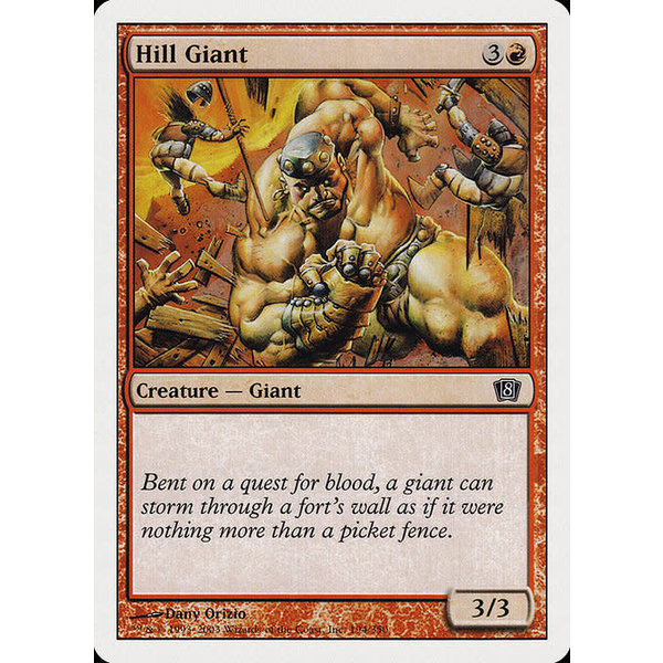 Magic: The Gathering Hill Giant (194) Lightly Played