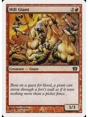 Magic: The Gathering Hill Giant (194) Lightly Played Foil
