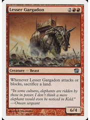 Magic: The Gathering Lesser Gargadon (199) Lightly Played