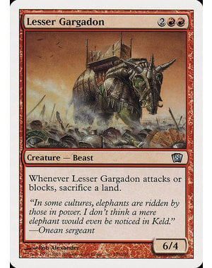 Magic: The Gathering Lesser Gargadon (199) Lightly Played