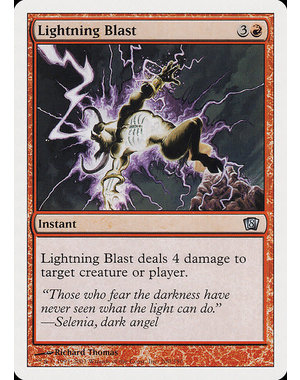 Magic: The Gathering Lightning Blast (200) Lightly Played