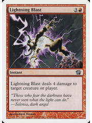Magic: The Gathering Lightning Blast (200) Moderately Played