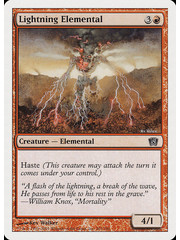 Magic: The Gathering Lightning Elemental (201) Lightly Played