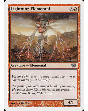 Magic: The Gathering Lightning Elemental (201) Lightly Played