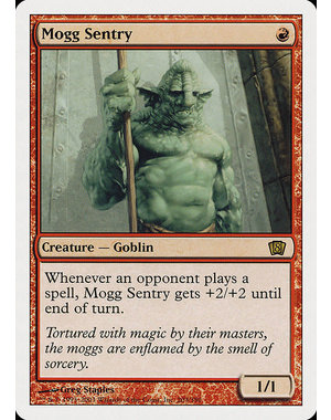 Magic: The Gathering Mogg Sentry (203) Moderately Played