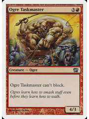 Magic: The Gathering Ogre Taskmaster (205) Lightly Played