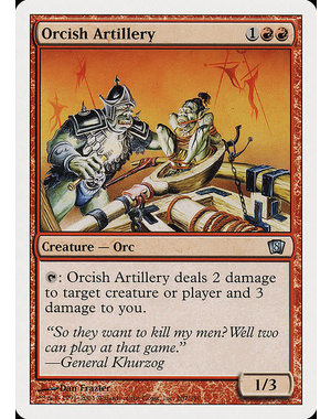 Magic: The Gathering Orcish Artillery (207) Lightly Played