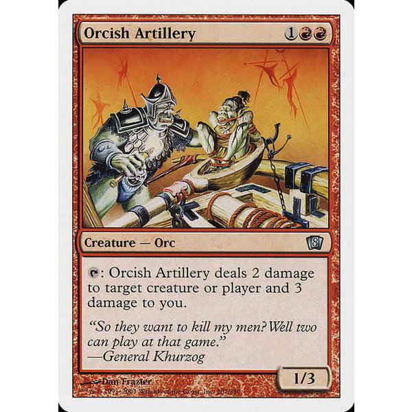 Magic: The Gathering Orcish Artillery (207) Lightly Played