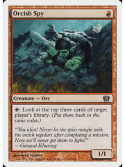Magic: The Gathering Orcish Spy (208) Lightly Played