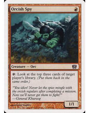 Magic: The Gathering Orcish Spy (208) Lightly Played Foil