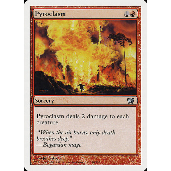 Magic: The Gathering Pyroclasm (210) Lightly Played