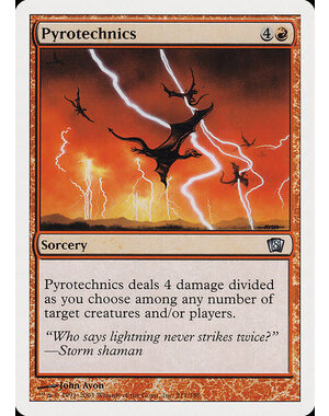 Magic: The Gathering Pyrotechnics (211) Lightly Played