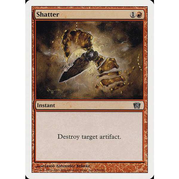 Magic: The Gathering Shatter (220) Lightly Played