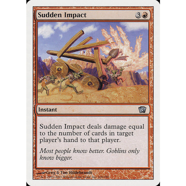 Magic: The Gathering Sudden Impact (226) Lightly Played