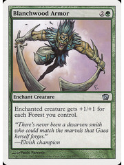 Magic: The Gathering Blanchwood Armor (234) Lightly Played
