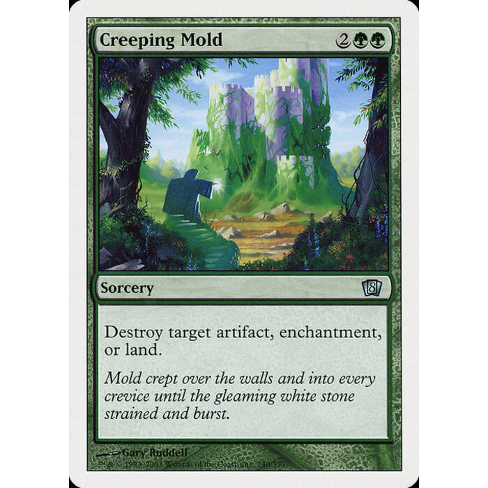 Magic: The Gathering Creeping Mold (240) Moderately Played