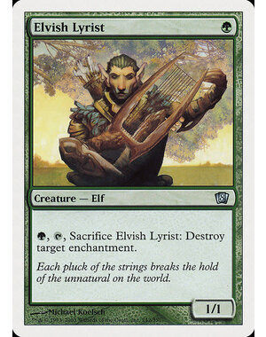 Magic: The Gathering Elvish Lyrist (242) Lightly Played