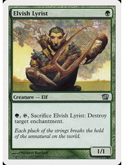 Magic: The Gathering Elvish Lyrist (242) Moderately Played