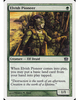 Magic: The Gathering Elvish Pioneer (243) Lightly Played