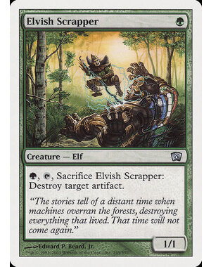 Magic: The Gathering Elvish Scrapper (245) Lightly Played