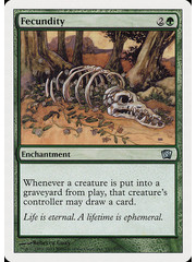 Magic: The Gathering Fecundity (247) Lightly Played