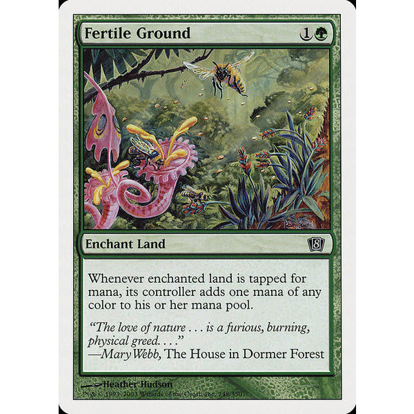 Magic: The Gathering Fertile Ground (248) Lightly Played