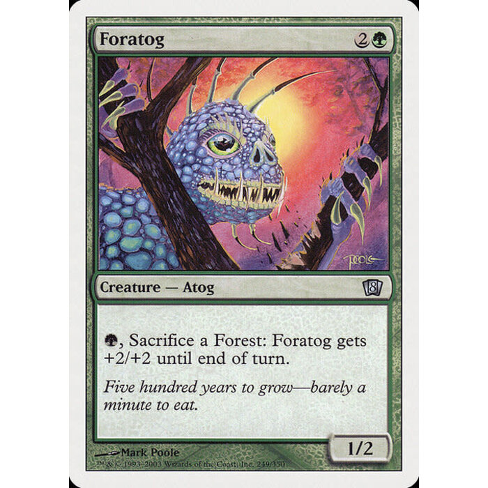 Magic: The Gathering Foratog (249) Moderately Played