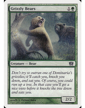 Magic: The Gathering Grizzly Bears (256) Lightly Played