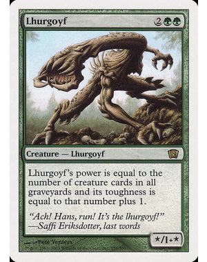 Magic: The Gathering Lhurgoyf (259) Heavily Played