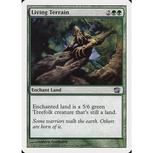 Magic: The Gathering Living Terrain (260) Lightly Played