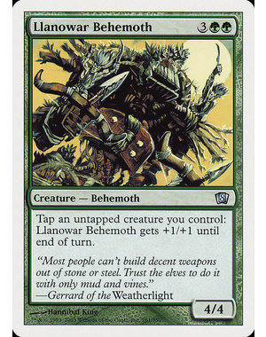 Magic: The Gathering Llanowar Behemoth (261) Moderately Played