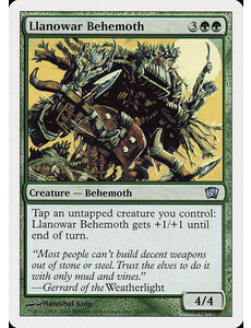 Magic: The Gathering Llanowar Behemoth (261) Lightly Played