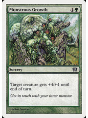 Magic: The Gathering Monstrous Growth (266) Lightly Played