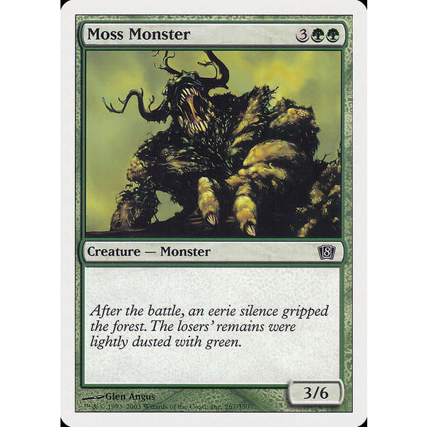 Magic: The Gathering Moss Monster (267) Lightly Played