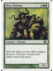 Magic: The Gathering Moss Monster (267) Moderately Played