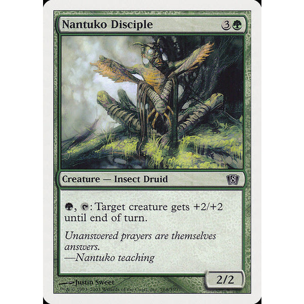 Magic: The Gathering Nantuko Disciple (268) Lightly Played Foil