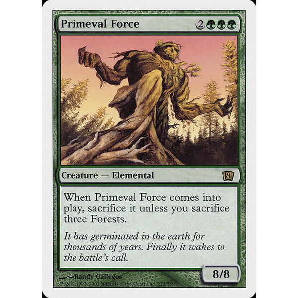 Magic: The Gathering Primeval Force (273) Damaged