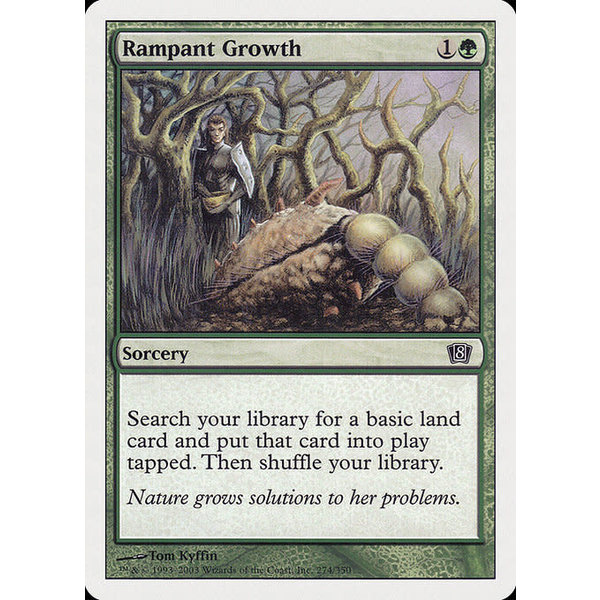 Magic: The Gathering Rampant Growth (274) Lightly Played