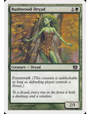 Magic: The Gathering Rushwood Dryad (278) Lightly Played