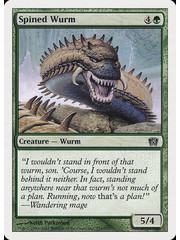 Magic: The Gathering Spined Wurm (279) Lightly Played