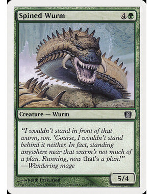 Magic: The Gathering Spined Wurm (279) Lightly Played