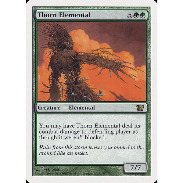 Magic: The Gathering Thorn Elemental (283) Lightly Played