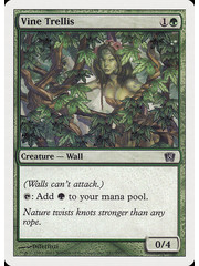 Magic: The Gathering Vine Trellis (287) Lightly Played