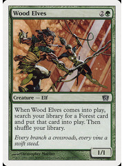 Magic: The Gathering Wood Elves (289) Lightly Played