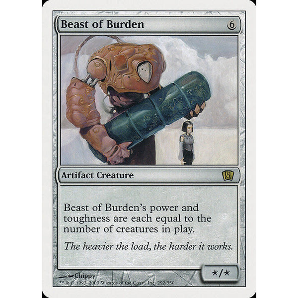 Magic: The Gathering Beast of Burden (292) Lightly Played