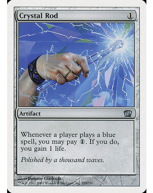 Magic: The Gathering Crystal Rod (295) Lightly Played