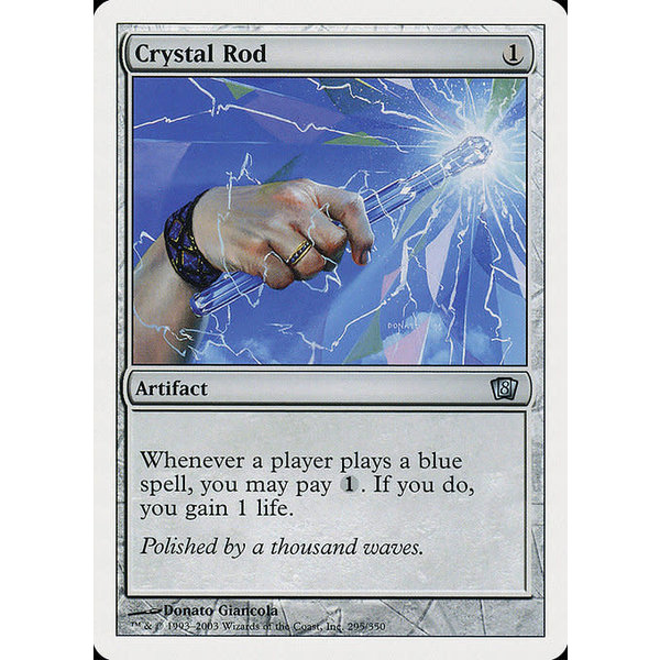 Magic: The Gathering Crystal Rod (295) Lightly Played