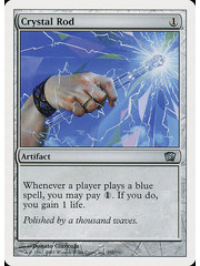 Magic: The Gathering Crystal Rod (295) Moderately Played
