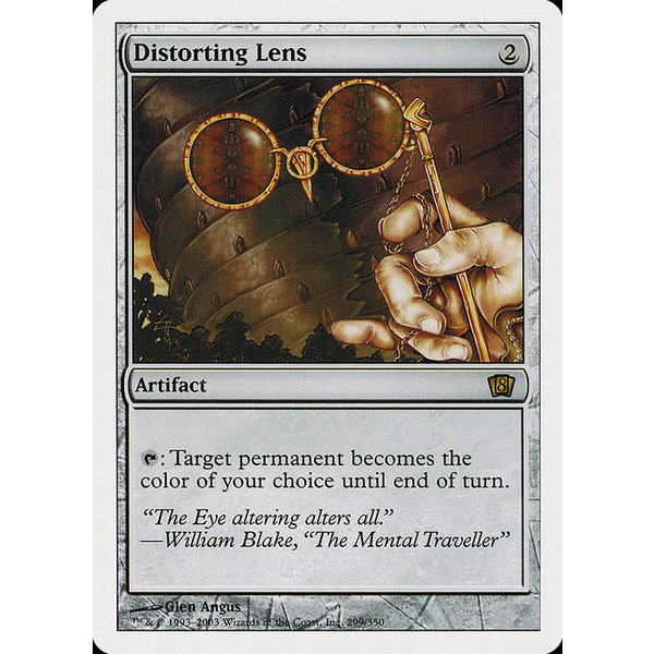 Magic: The Gathering Distorting Lens (299) Damaged