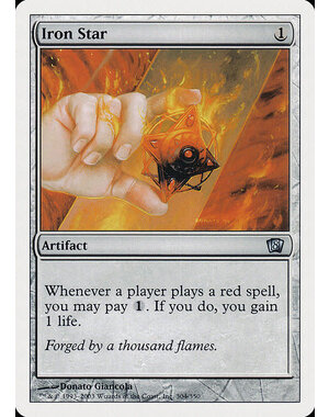 Magic: The Gathering Iron Star (304) Lightly Played